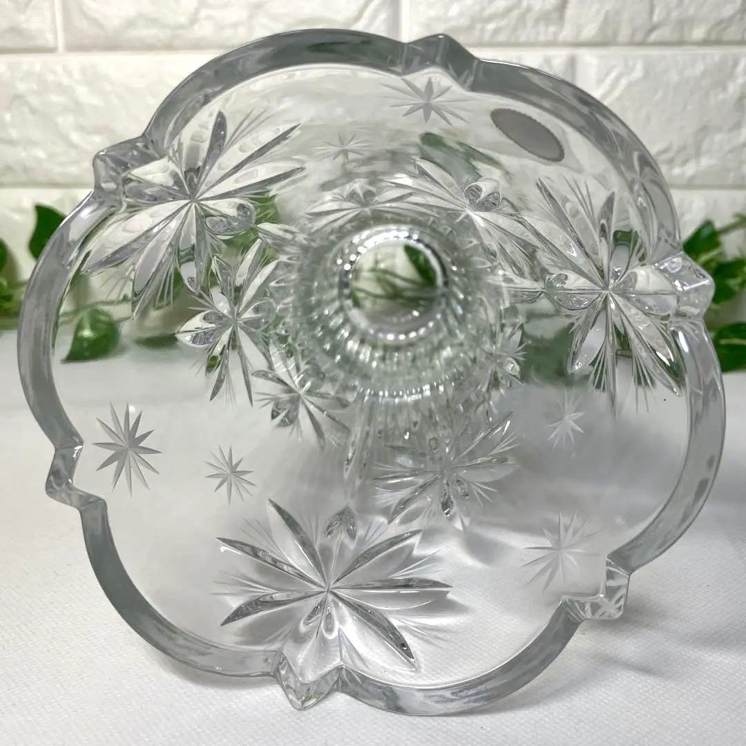 [未使用] BOHEMIA CRYSTAL  ボヘミア　　　フラワーベース