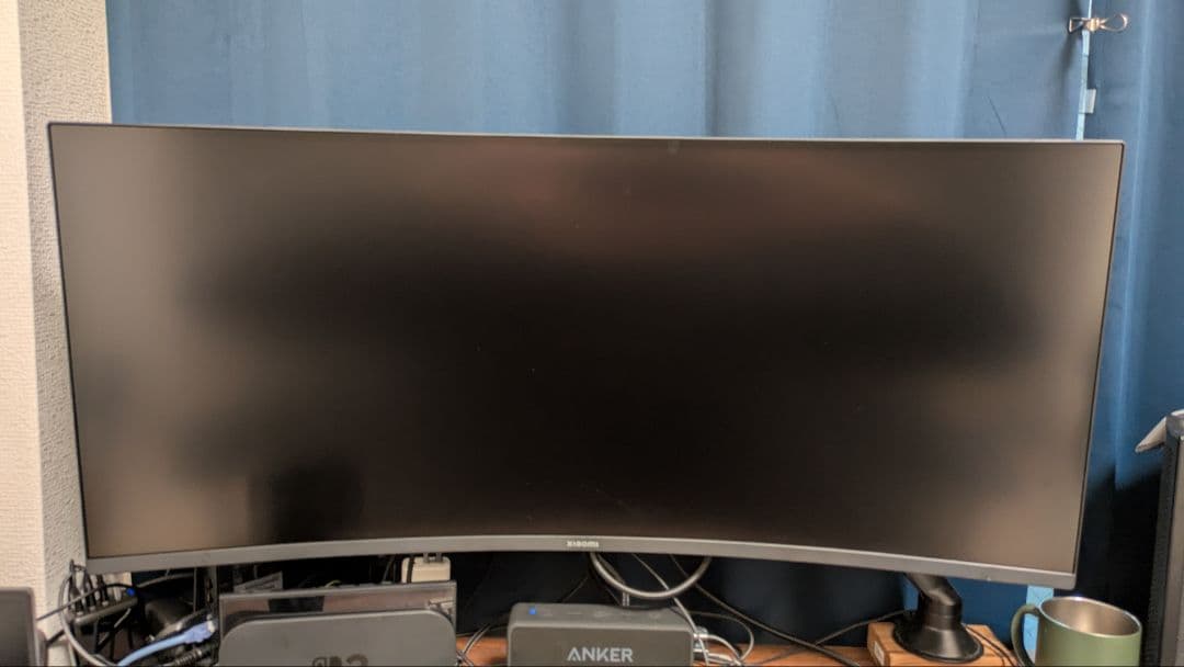 Xiaomi g34wqi 34インチモニタ 曲面 ウルトラワイド
