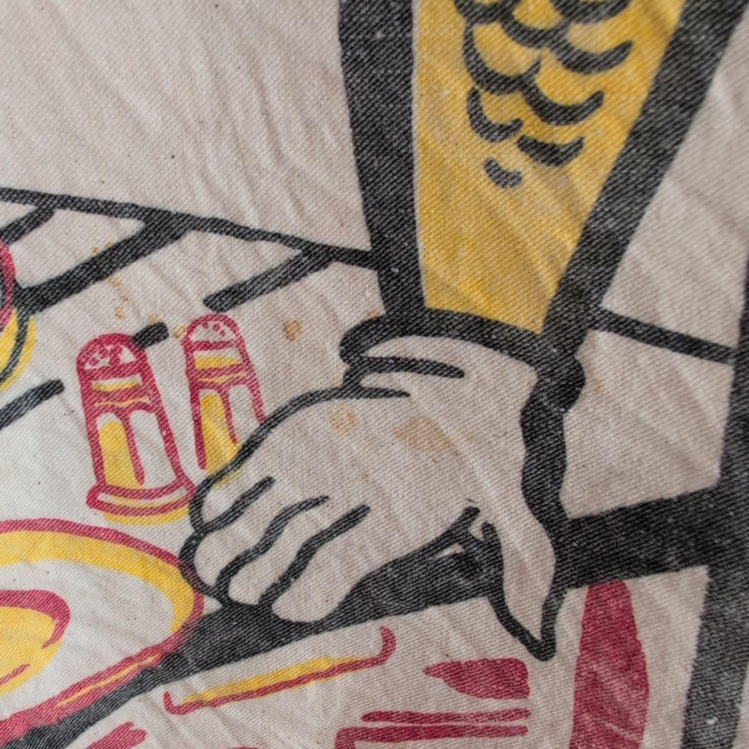 ビンテージ　エプロン　アメリカ　バーベキューエプロン