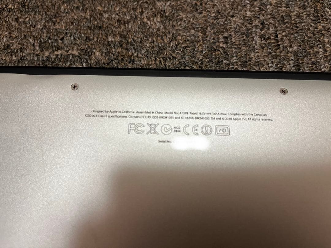 【動作確認済】Apple MacBook Mid2012 A1278 カスタム