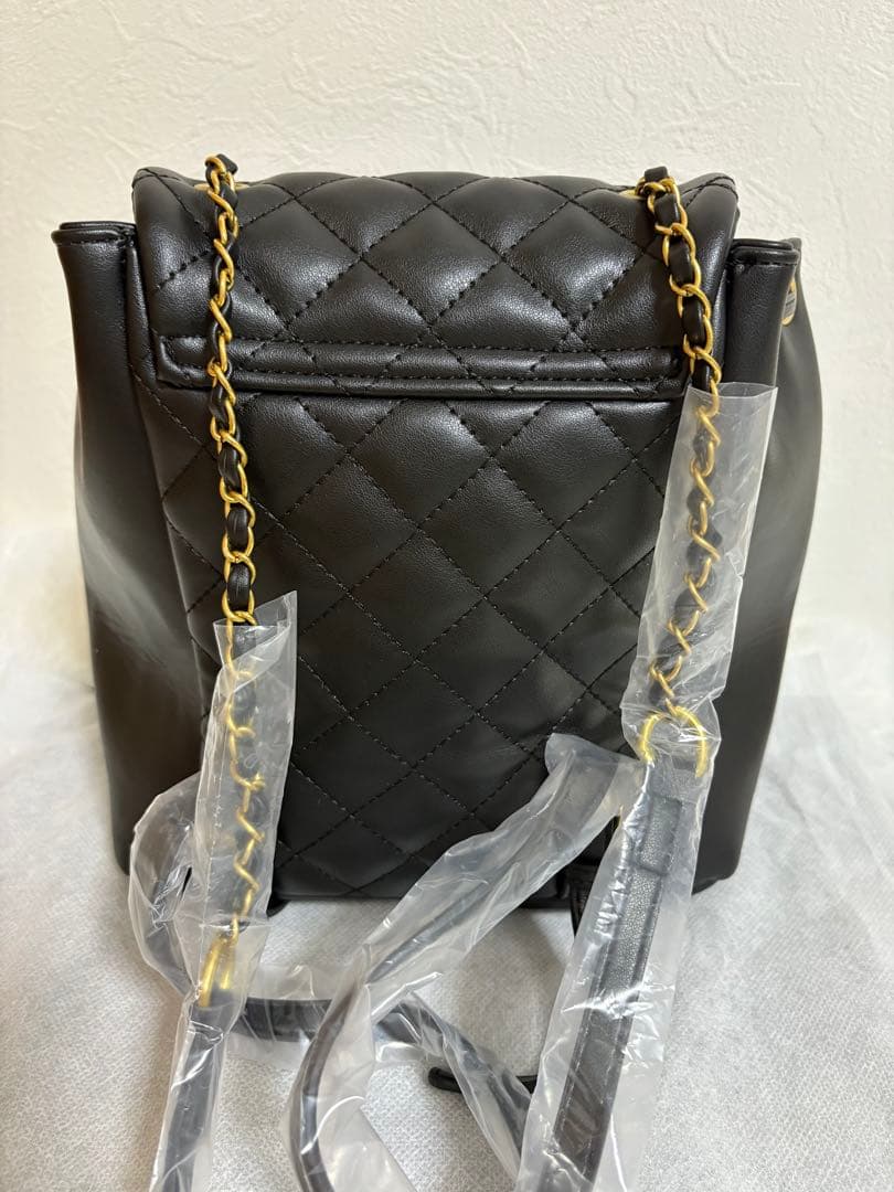 CHANEL ブラックリュック　ノベルティ