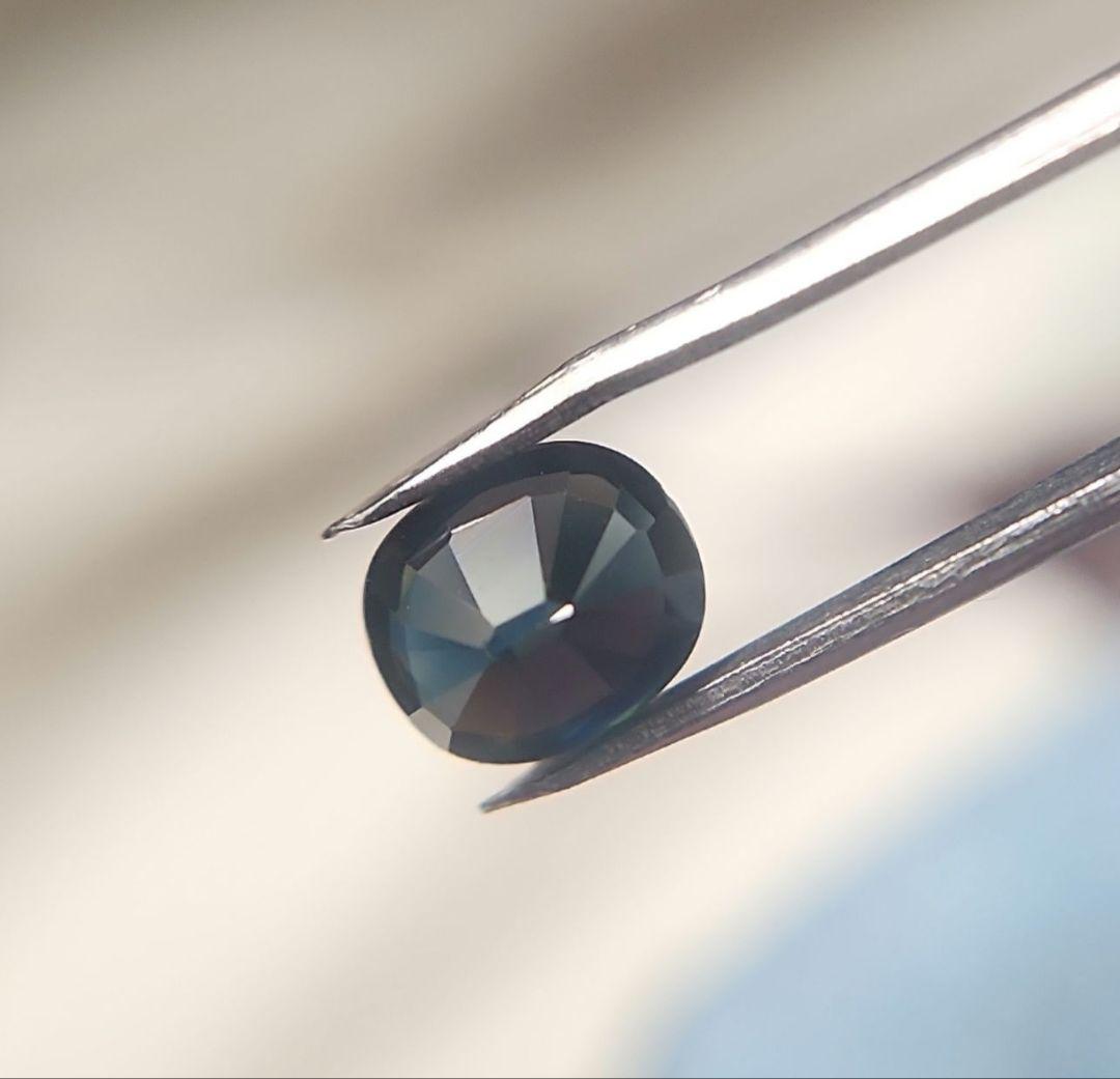 天然ブルーグリーン サファイア0.815ct