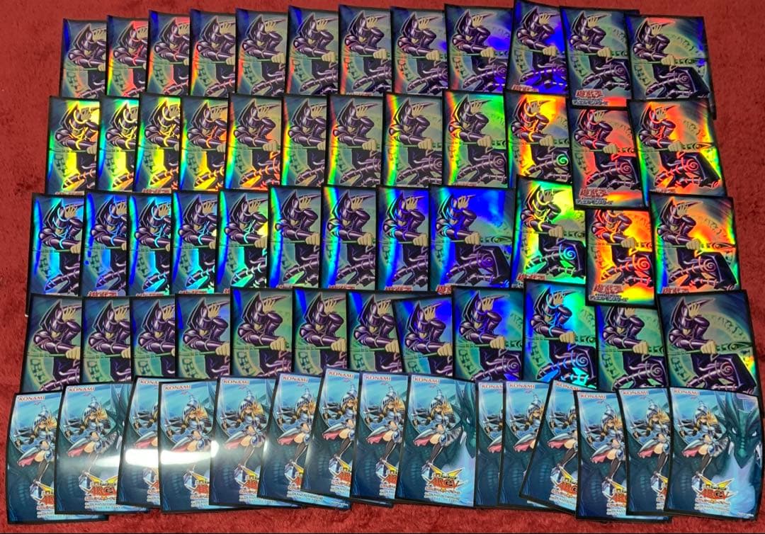 遊戯王　高レアリティブラックマジシャンデッキ40枚＋E X15枚＋α