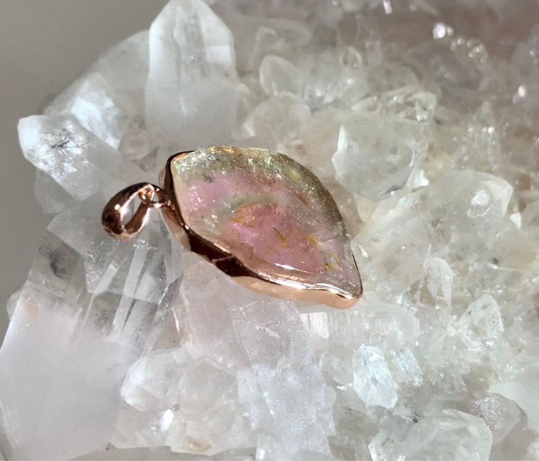 ウォーターメロントルマリン ペンダントトップ