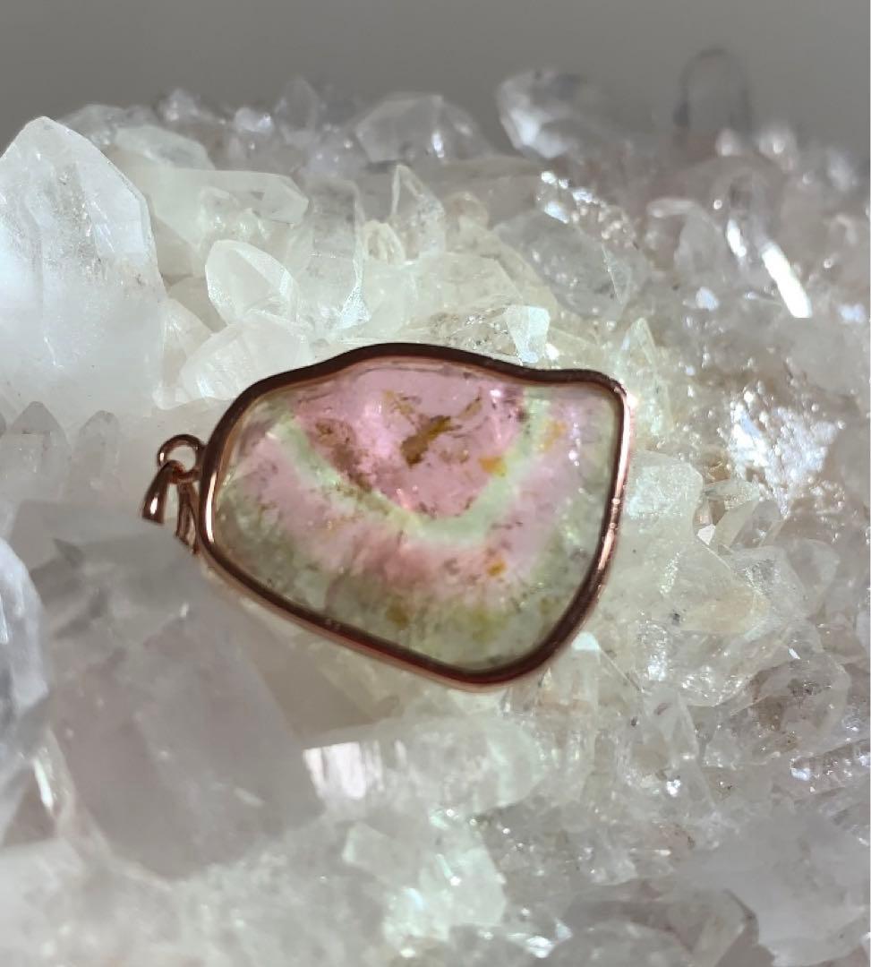 ウォーターメロントルマリン ペンダントトップ