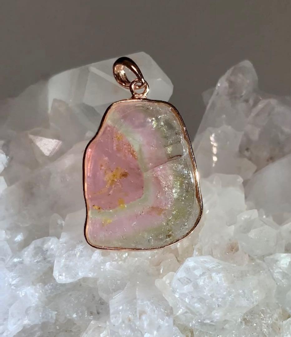 ウォーターメロントルマリン ペンダントトップ