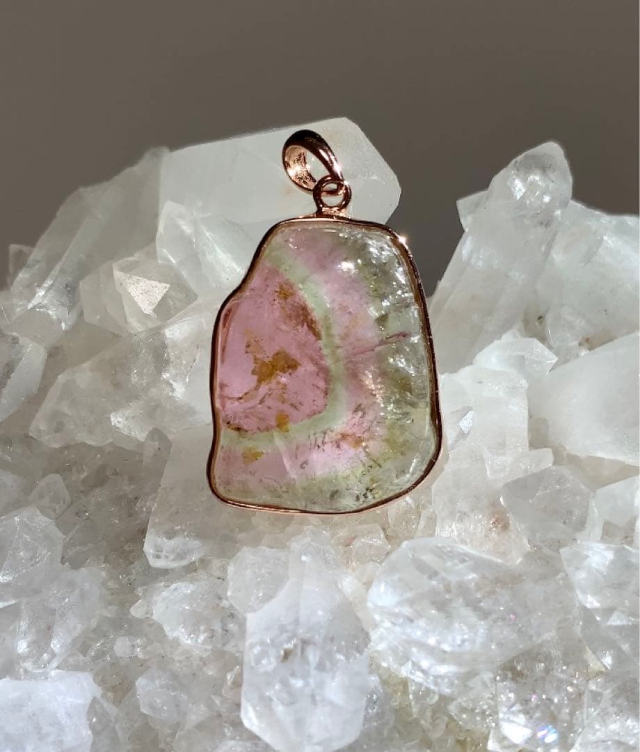 ウォーターメロントルマリン ペンダントトップ