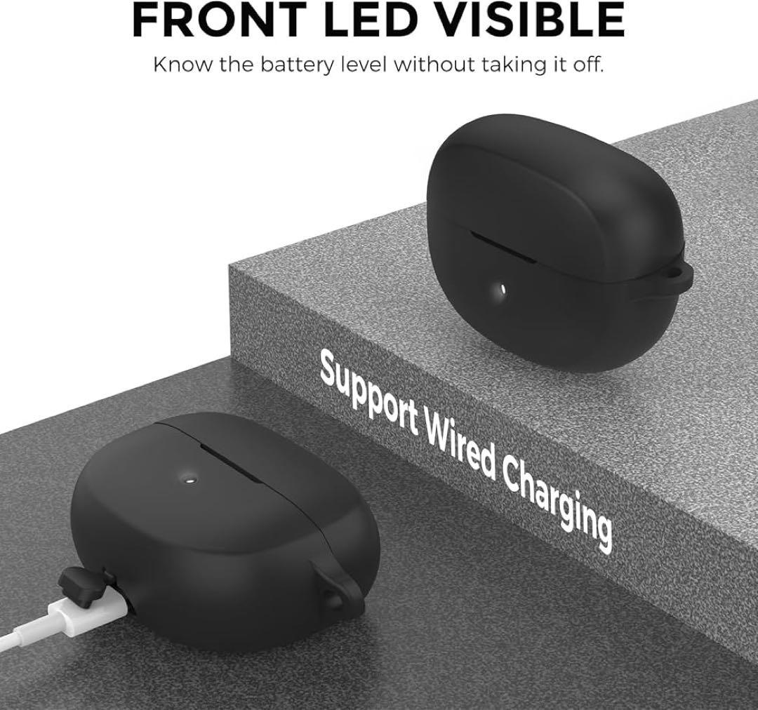 Bose Ultra Open Earbuds 用シリコンケース ブラック