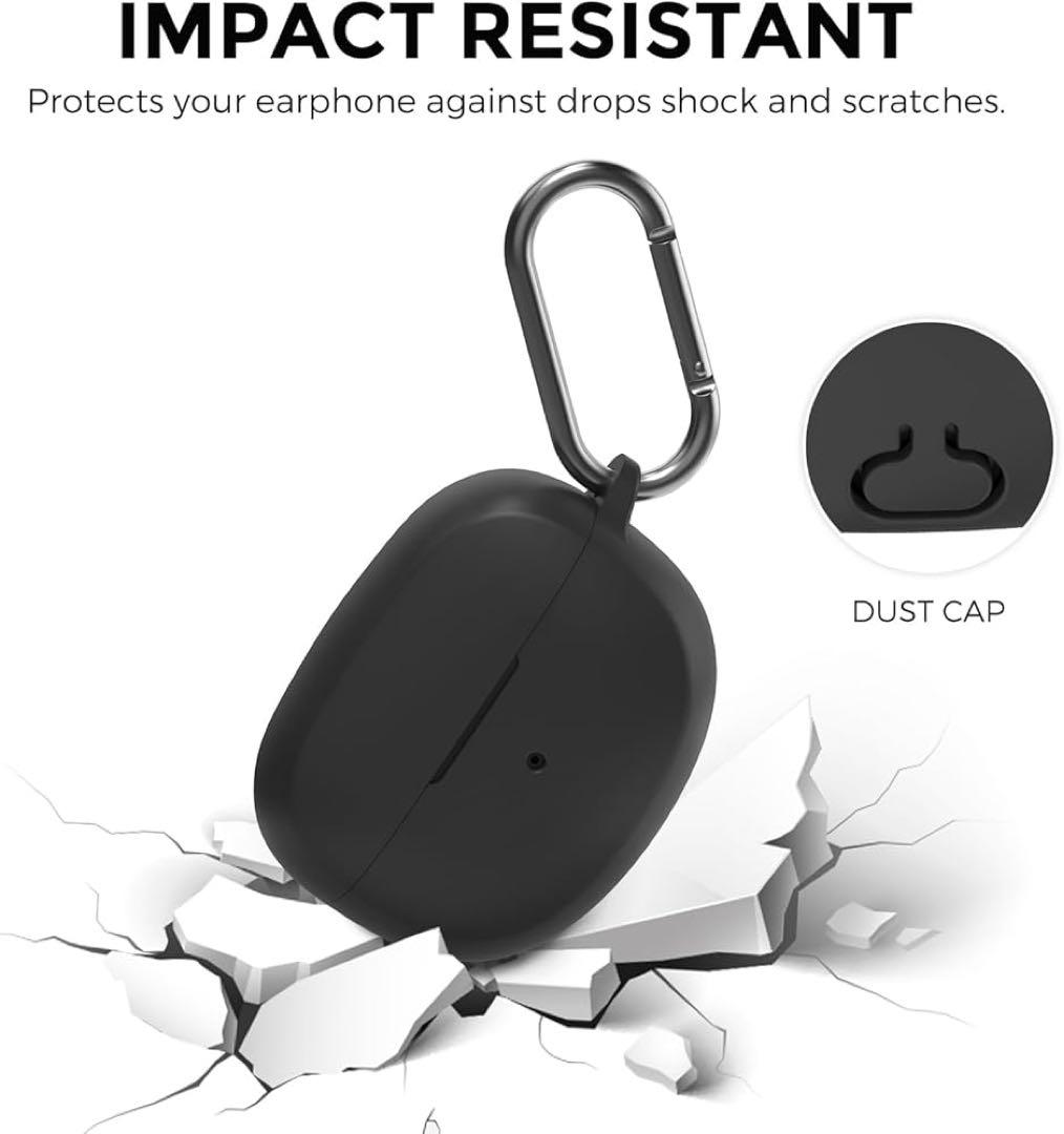 Bose Ultra Open Earbuds 用シリコンケース ブラック