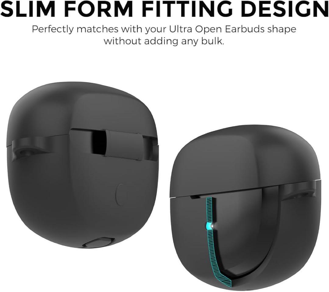 Bose Ultra Open Earbuds 用シリコンケース ブラック