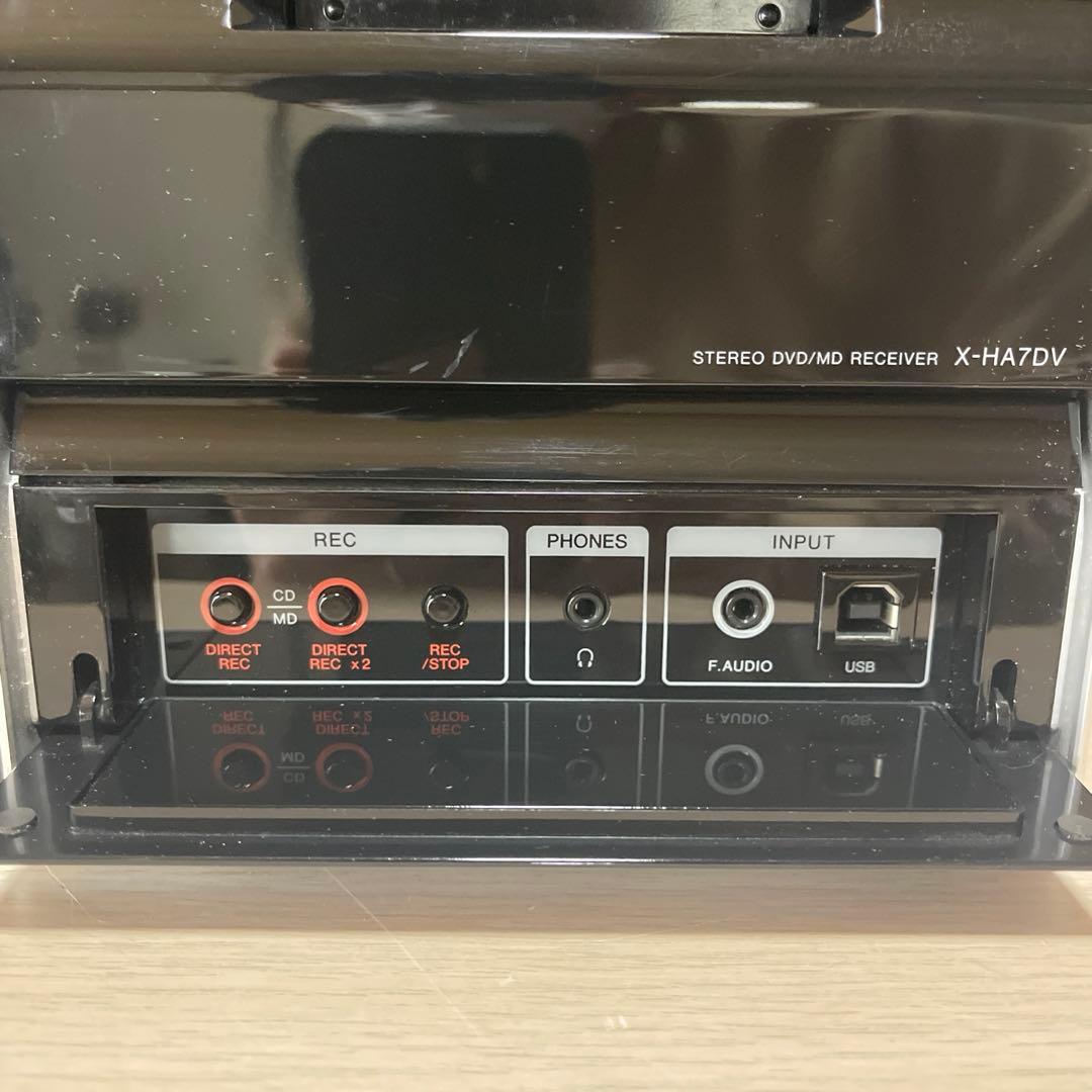 Pioneer X-HA7DV CD/MD/DVD 再生確認済 電源コード付
