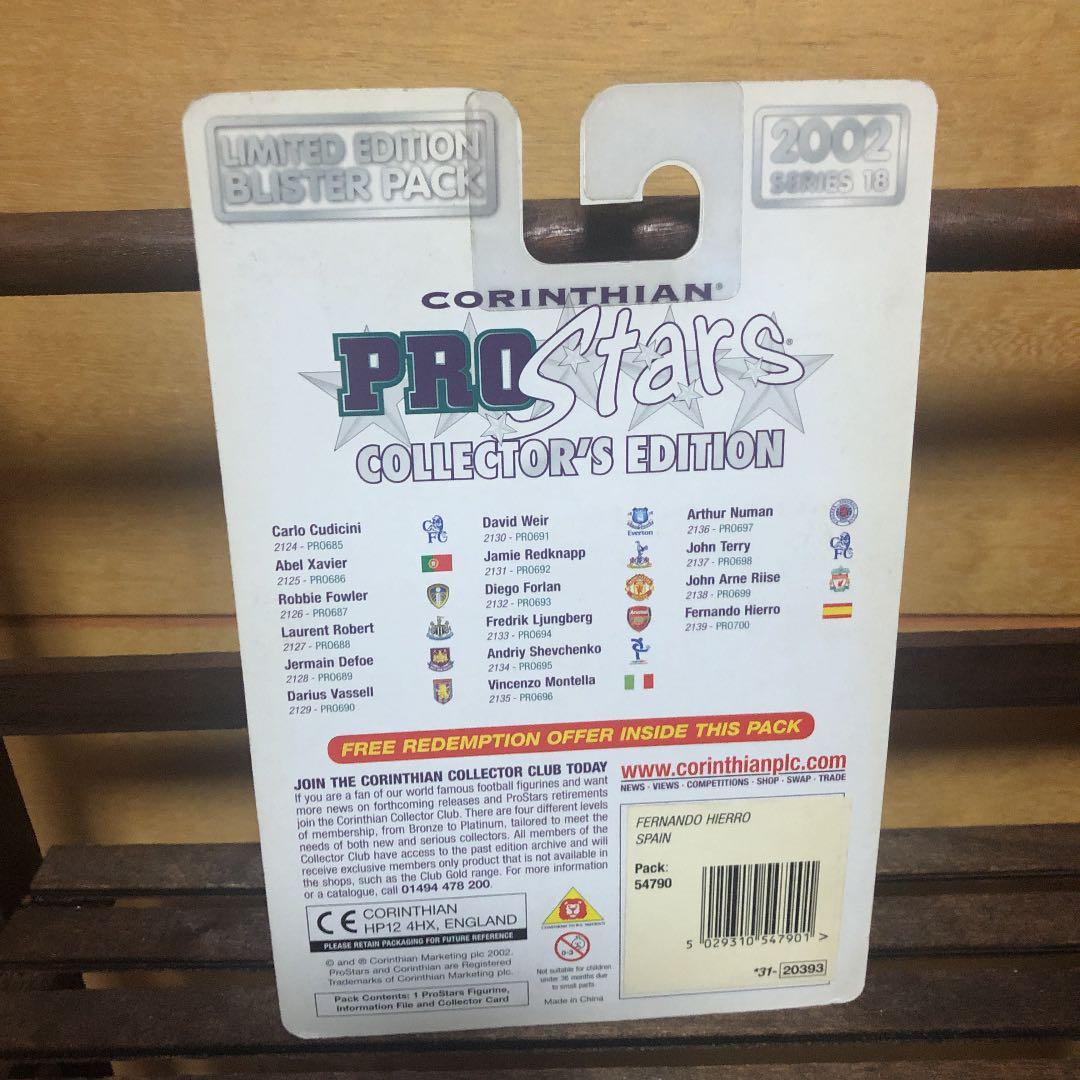 227★サッカー★fernando hierro★prostars★フィギュア