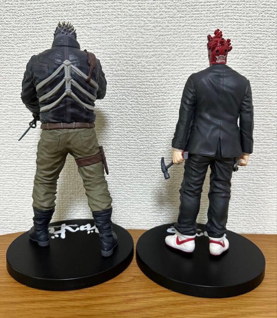 ダメージ有　ドロヘドロ カイマン＆心 プレミアムフィギュア