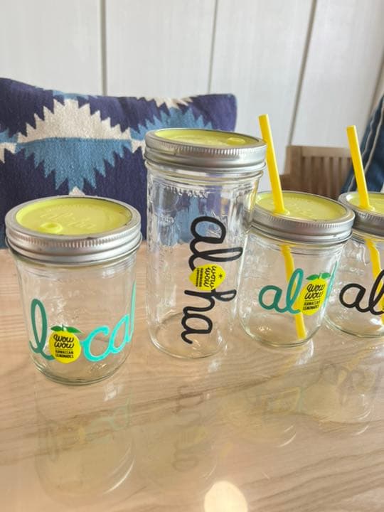 ⭐️希少価値⭐️メイソンジャー　ハワイ限定　WOWWOWレモネード