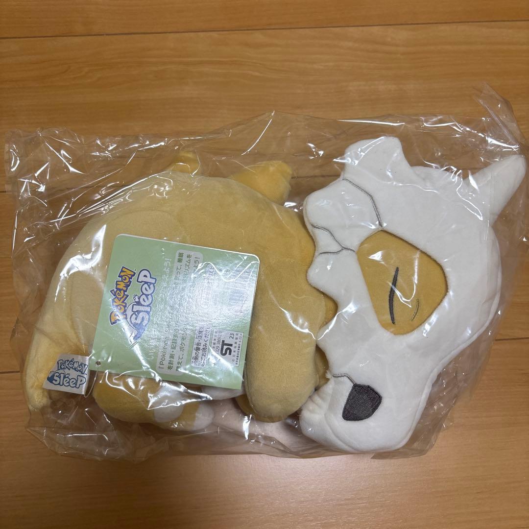 ポケモン もっちりぬいぐるみ カラカラ ポケモンスリープ ポケモンセンター