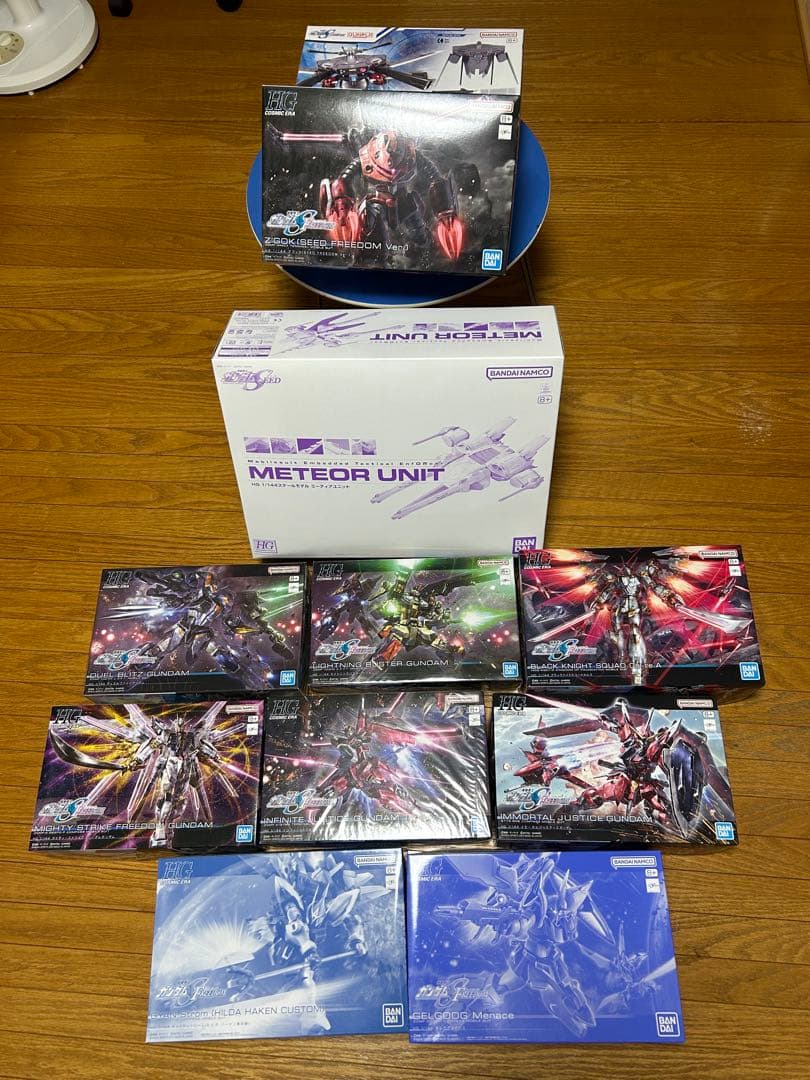 SEED FREEDOM系ガンプラ9点セット