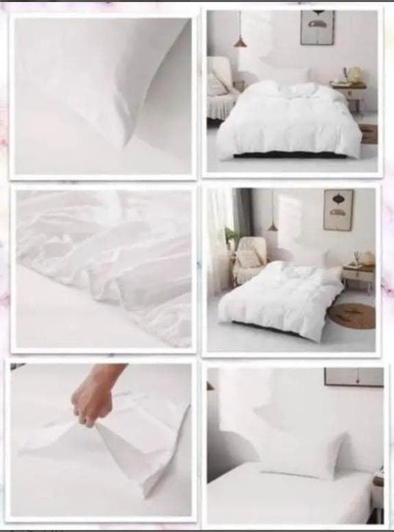 ダブル4点セットで超お買い得！肌触り抜群ピーチスキン加工❤布団カバーセット