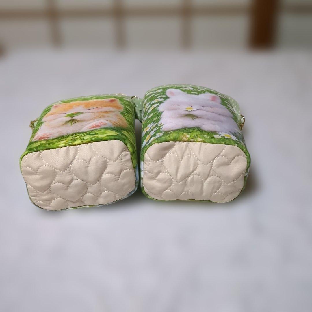 ゆきそら様…リクエスト専用 雪猫柄パネルトートバッグ