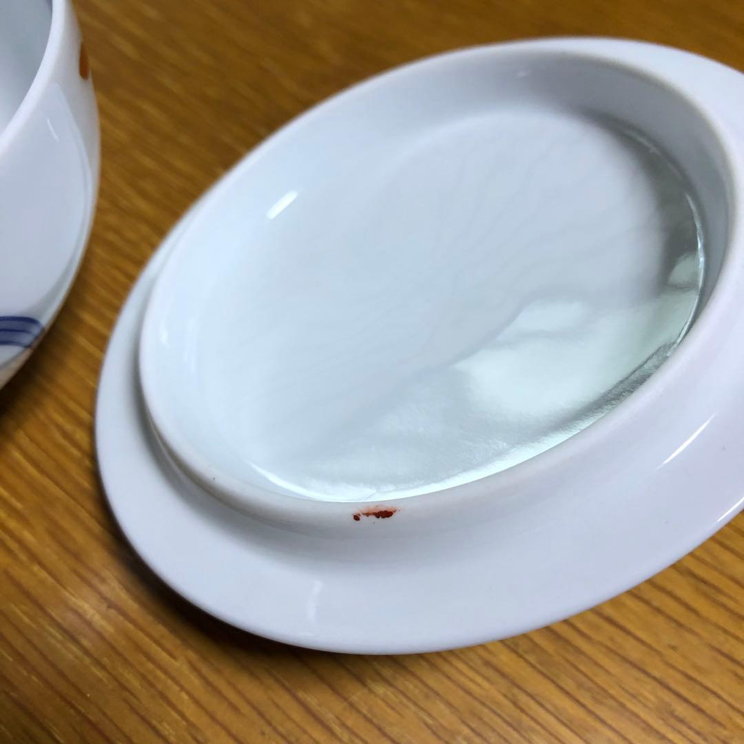 有田焼　香蘭社 蓋つき湯呑み　11個　オーキッドレース