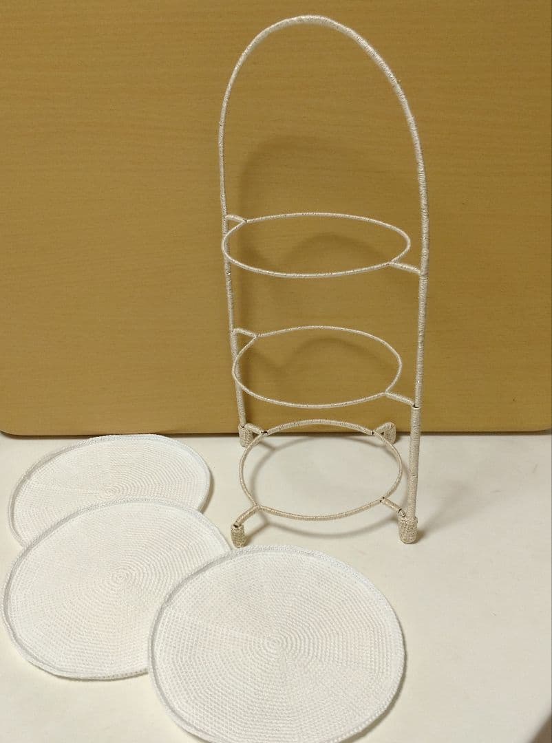 アフタヌーンティーセットのあみぐるみ スイーツ ケーキ ハンドメイド