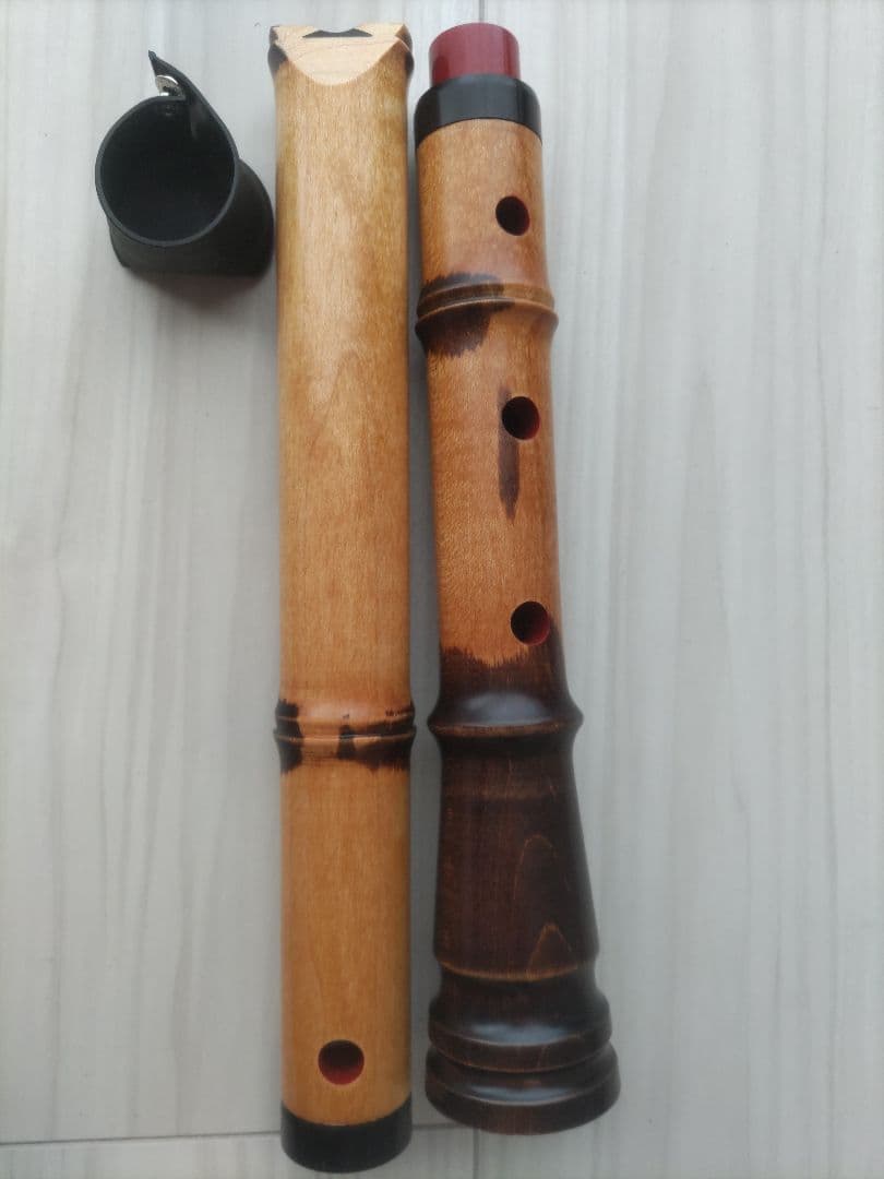 美品！ワダ楽器 琴古流尺八 蝴蝶宝 木製 1.8尺