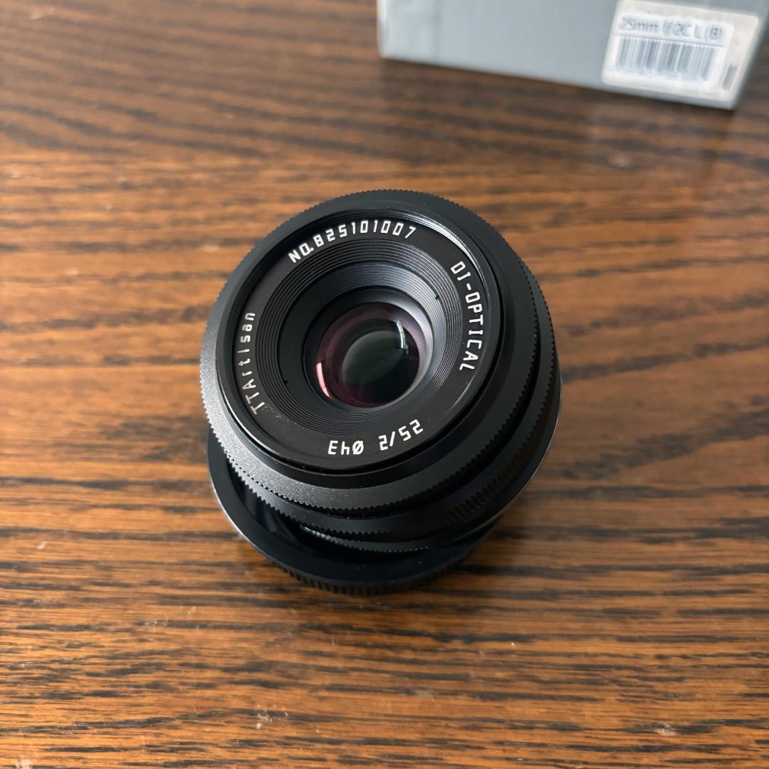 TTArtisan 25mm f/2 C　Lマウント（生産終了品）