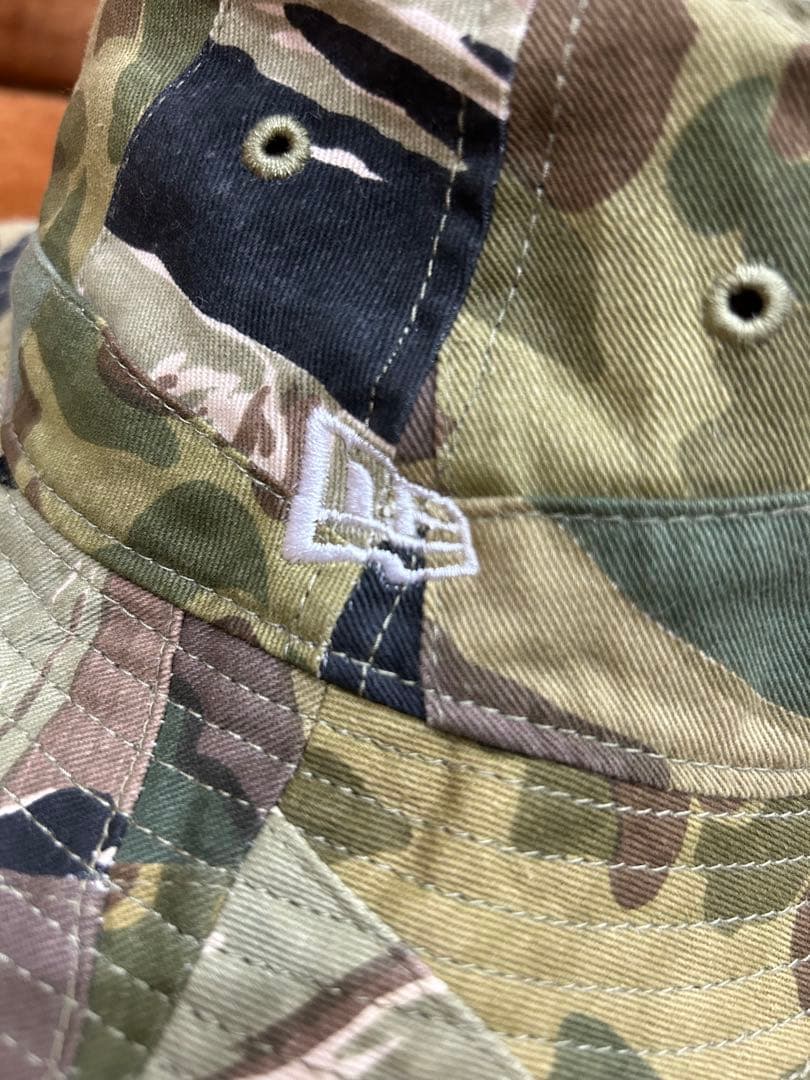 NEW ERA 迷彩 ハット M-Lサイズ