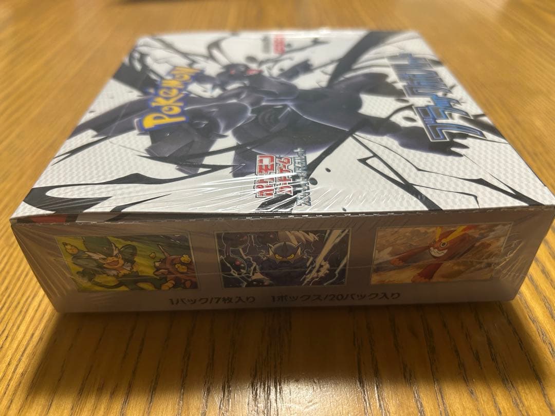 ポケモンカードブラックボルトBOXシュリンク付き未開封➕シングルカード11枚