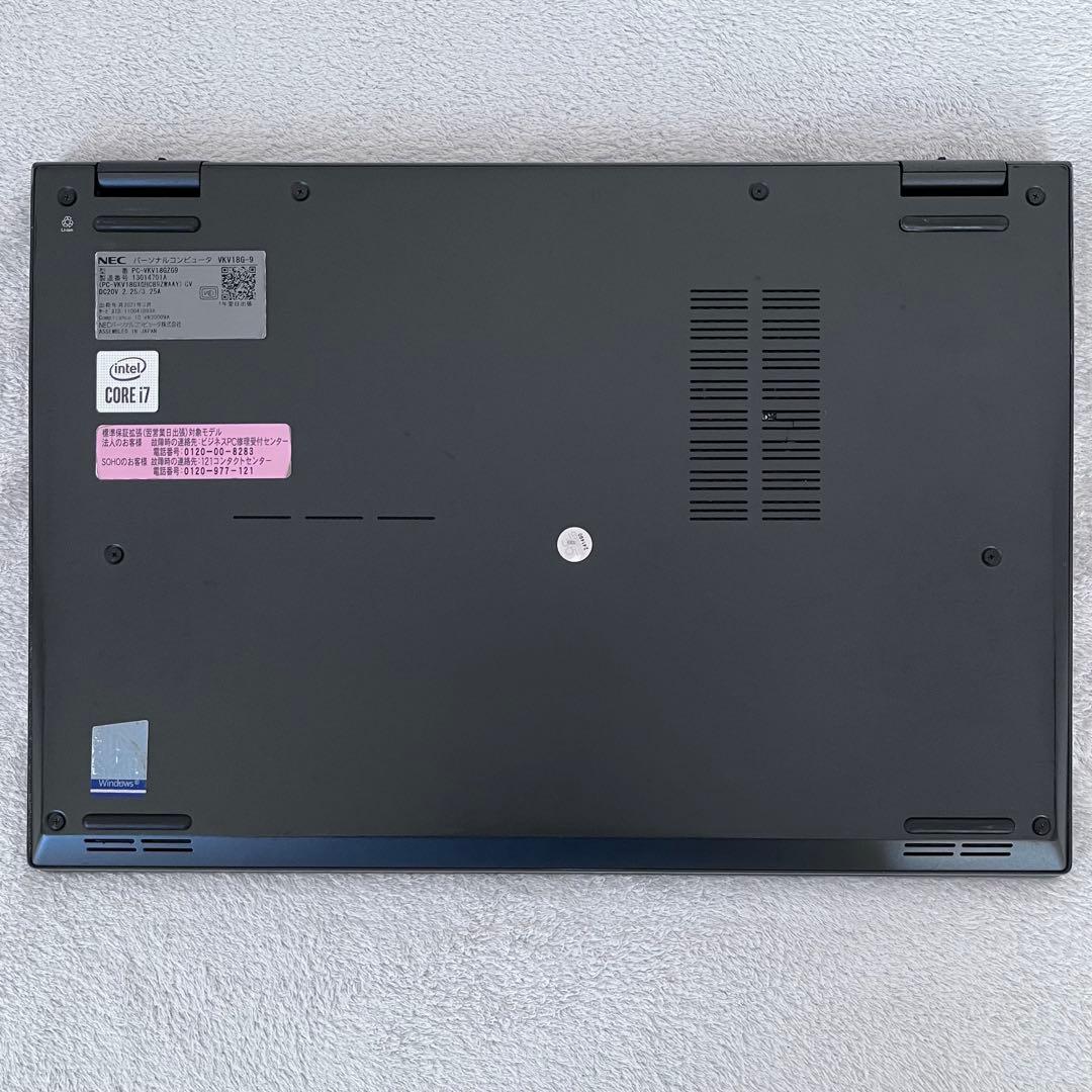 office2024 NEC/i7 第10世代/メモリ16GB/SSD256GB