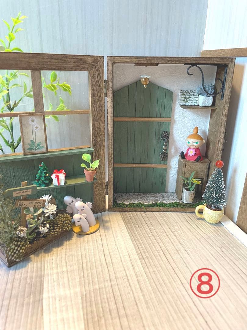 ドールハウスBOX【オーダー専用】背景ボード　ミニチュア