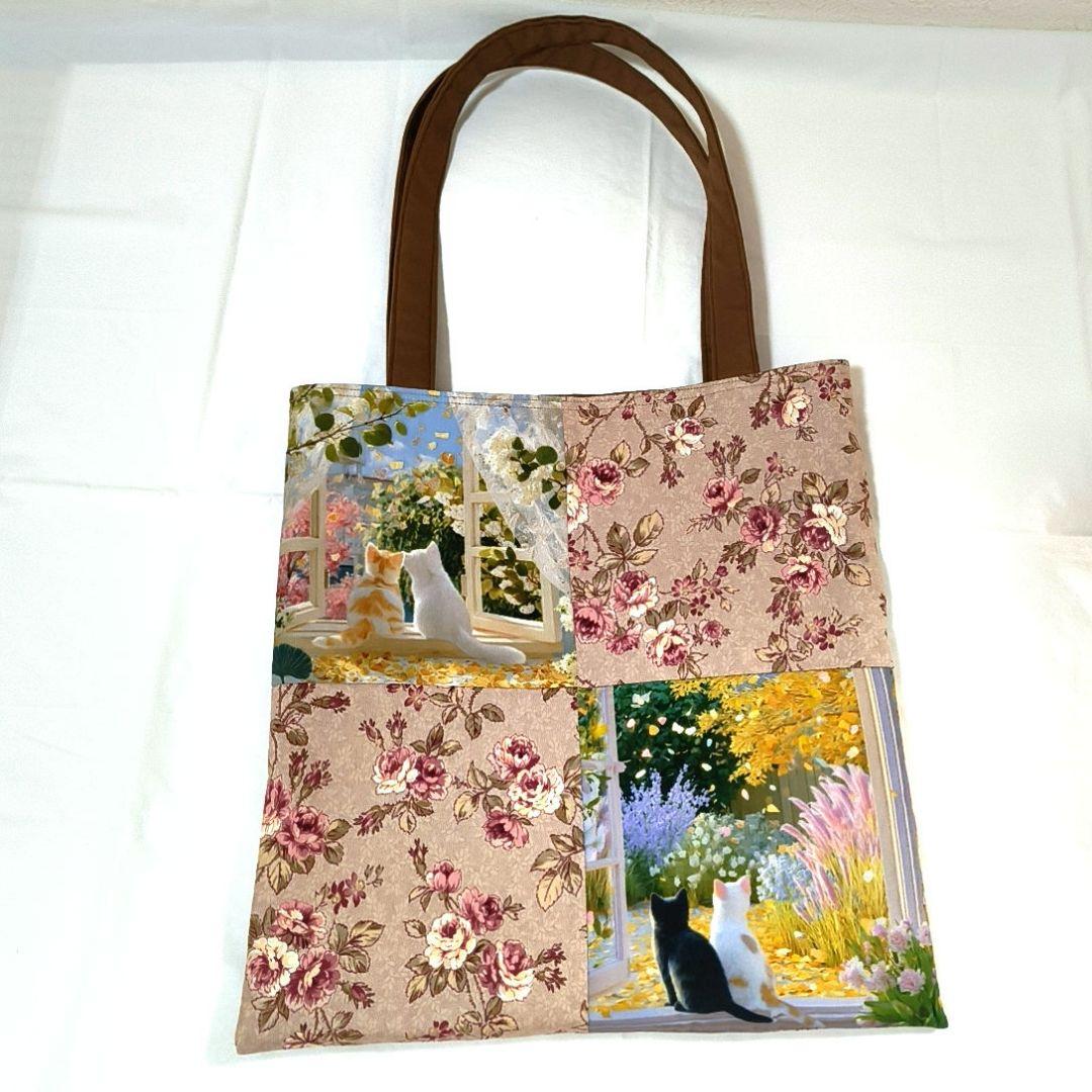 パニャ様】ハンドメイドオーダー★犬猫スイーツ★ハンカチ&ストラップ&バッグ　6点