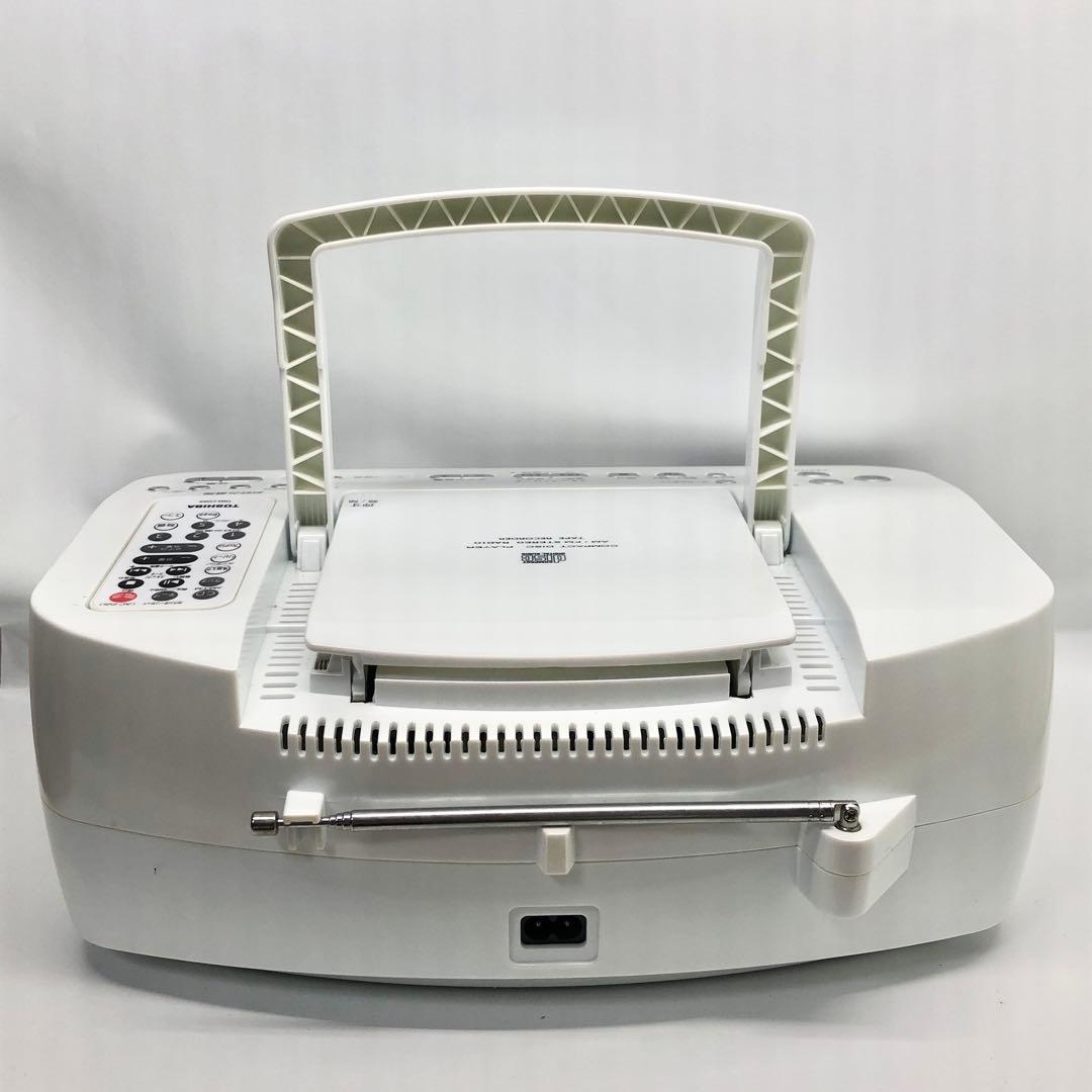 東芝 CDラジカセ TY-CDK9(W) ホワイト