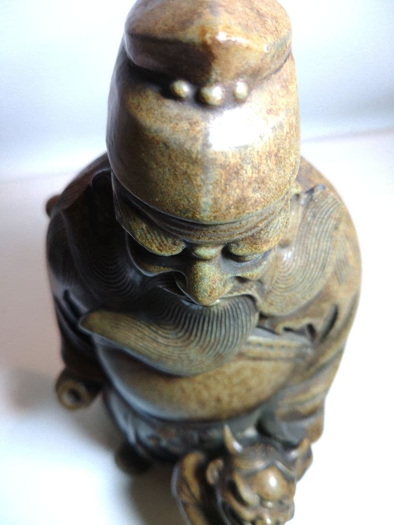 鍾馗　しょうき　焼き物