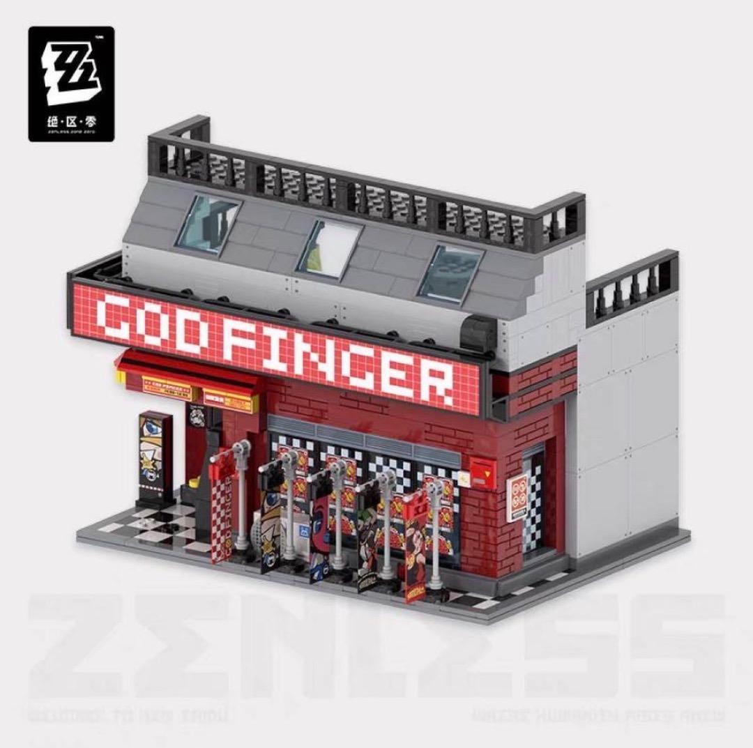 公式正規品　GOD FINGER ゲームセンター　六分街　ゼンゼロ　ブロック