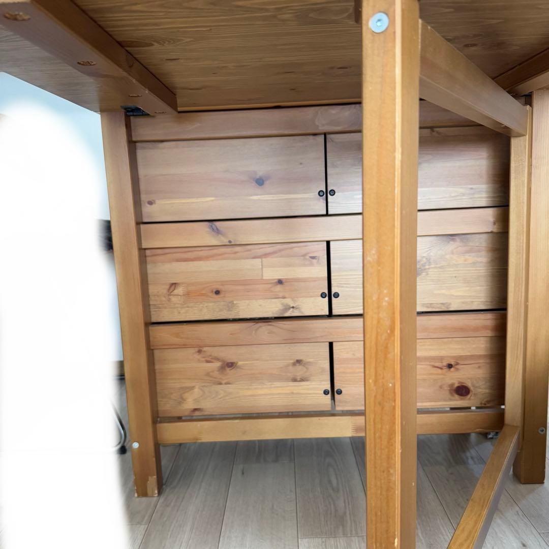 週末値下げIKEA NORDEN バタフライテーブル 折りたたみ　ダイニング