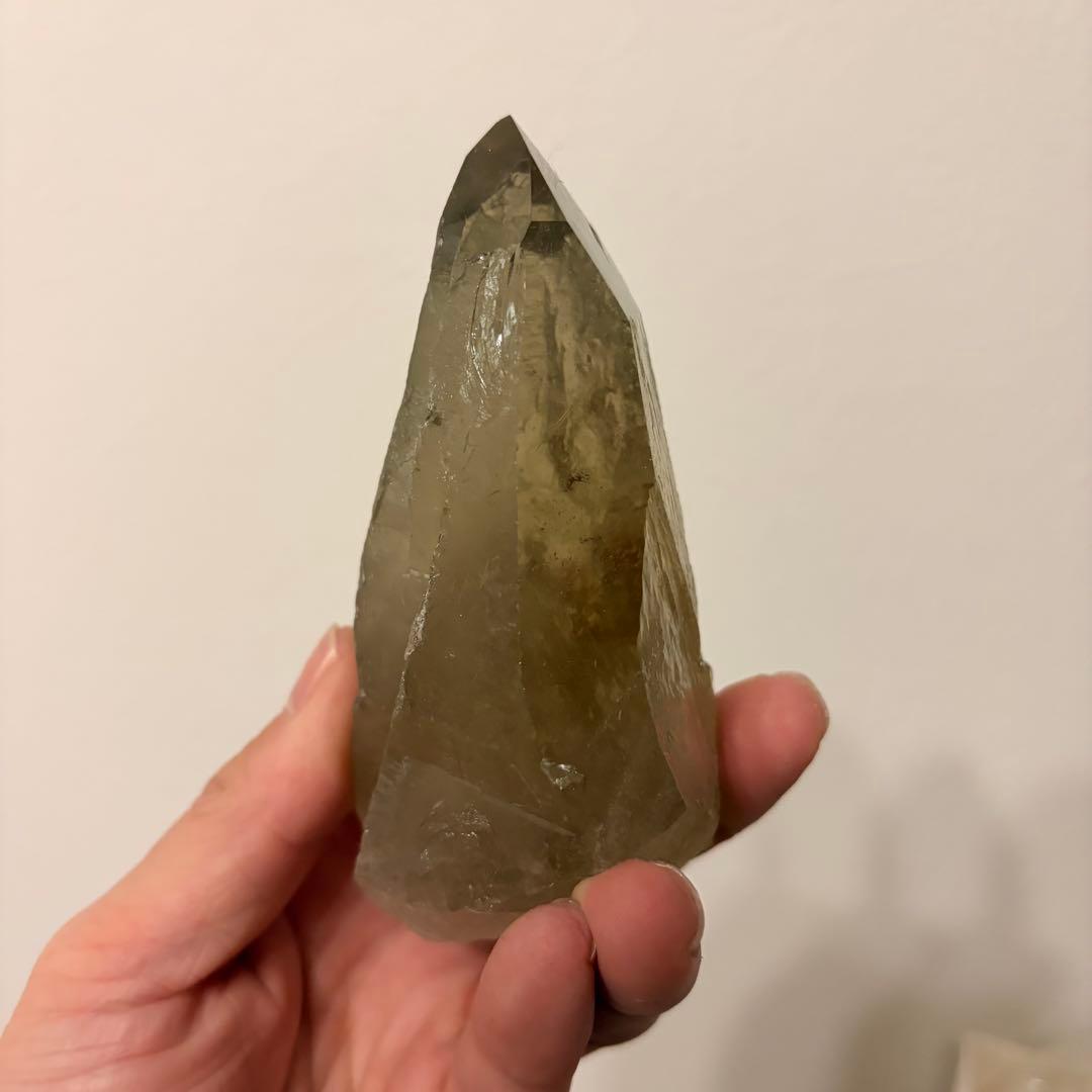 【極美】シトリン カテドラル 原石 ブラジル産 316g 黄水晶