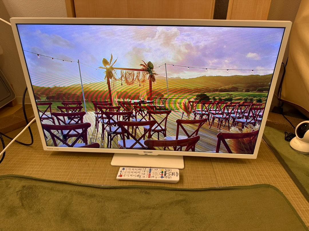 SHARP シャープ　32型　テレビ 2T-C32DE 2023年製　映り綺麗！
