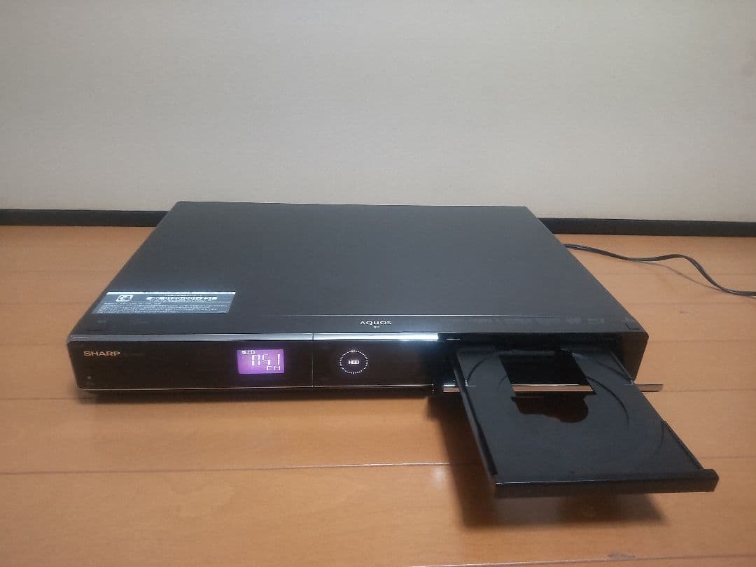 シャープ　AQUOS　BD―HDW63 320GB→500GB プチメンテ済み