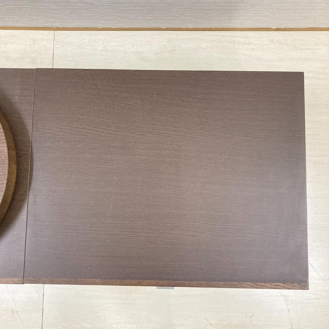 【カリモク】可動式テレビボード　テレビ台　オーク材