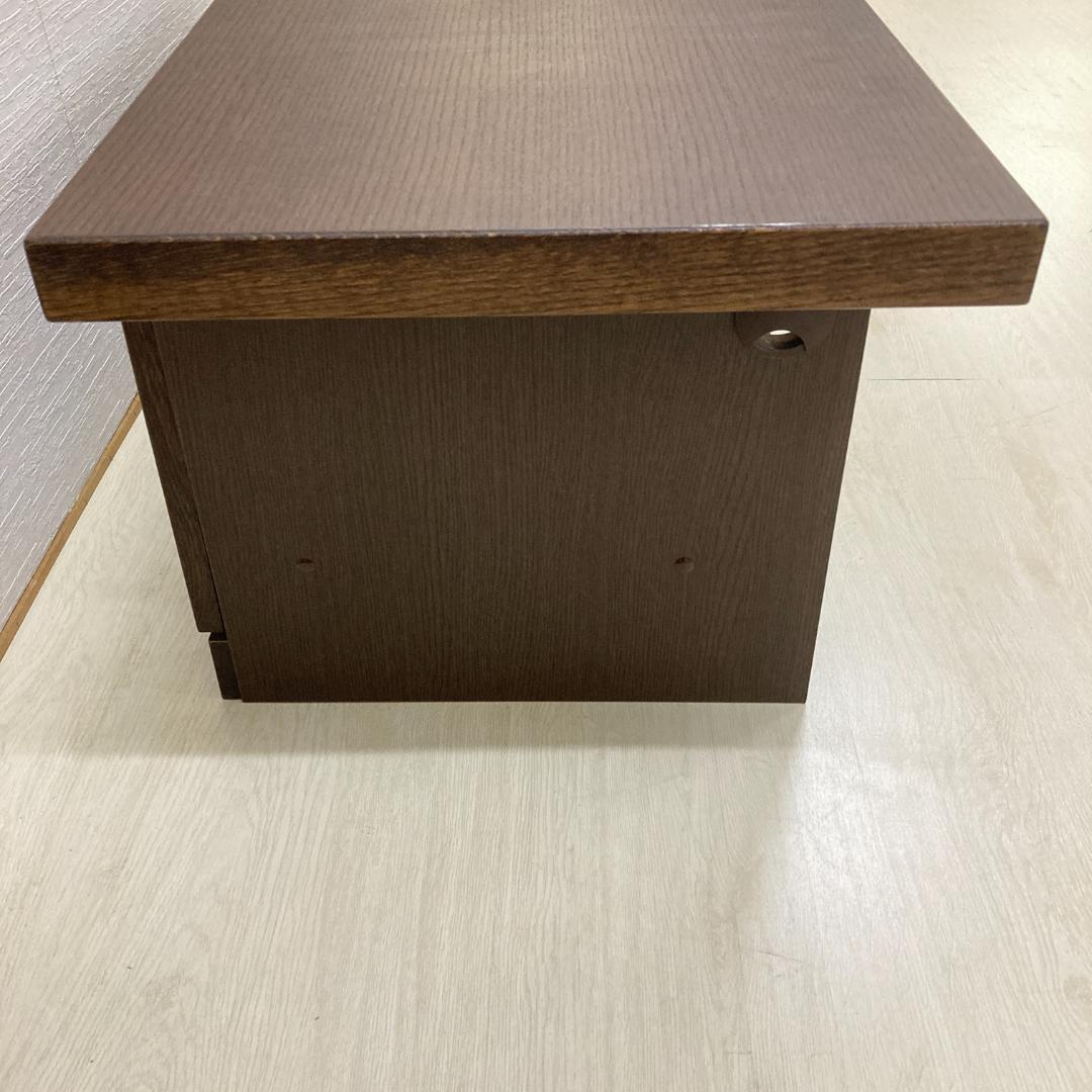 【カリモク】可動式テレビボード　テレビ台　オーク材