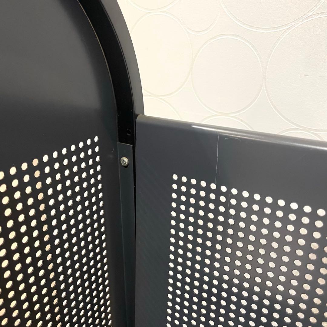 【PLUS】プラス スチール製 マガジンラック 本棚 3段 パンチング 事務用