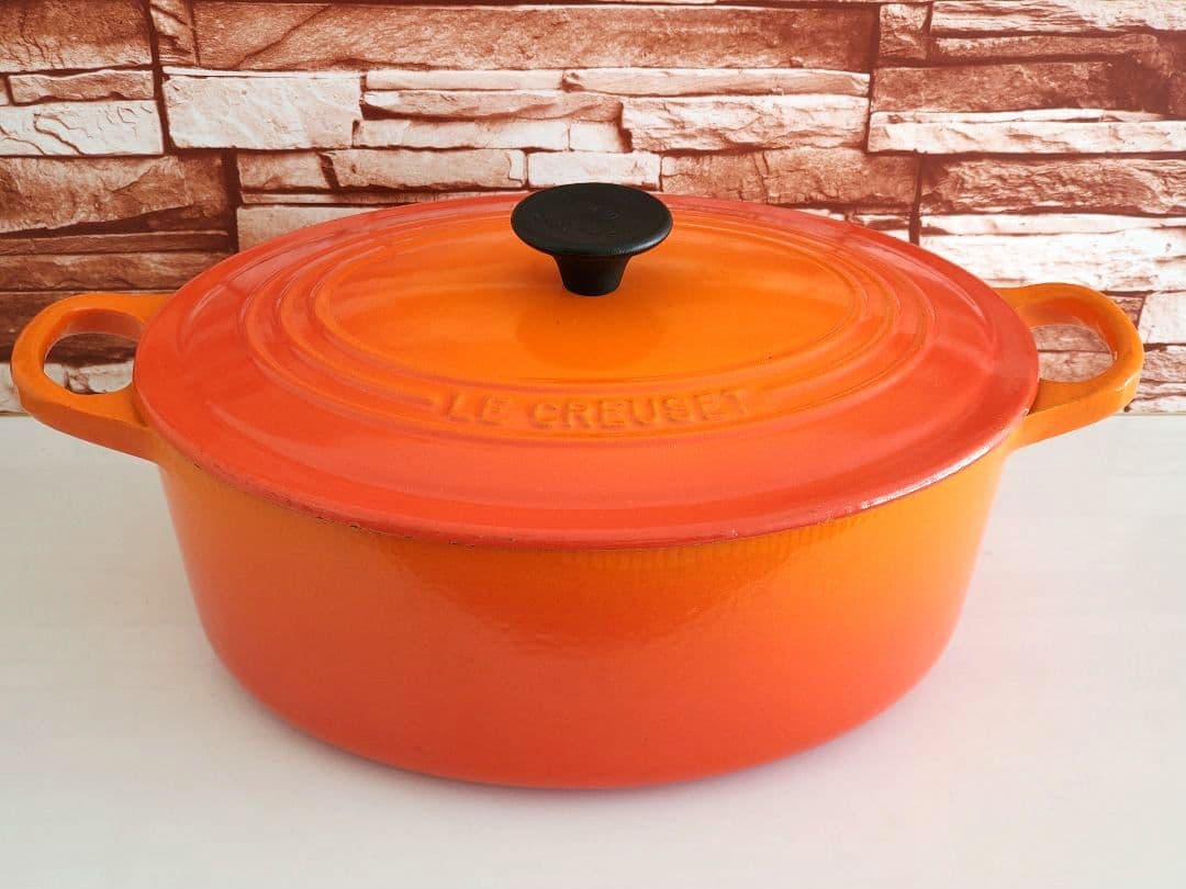 【週末価格】LE CREUSET　オーバル　25㎝　ル・クルーゼ