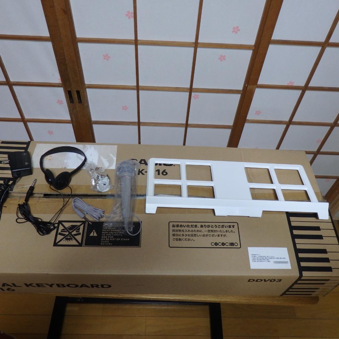 カシオ CASIO デジタルキーボード LK-516　外観小難アリ 付属品全て有