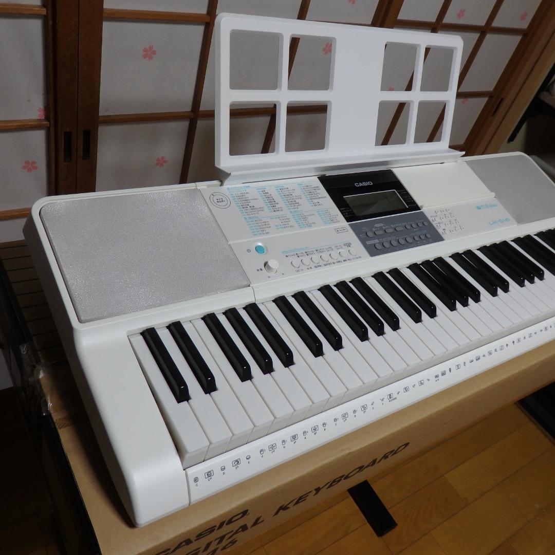 カシオ CASIO デジタルキーボード LK-516　外観小難アリ 付属品全て有