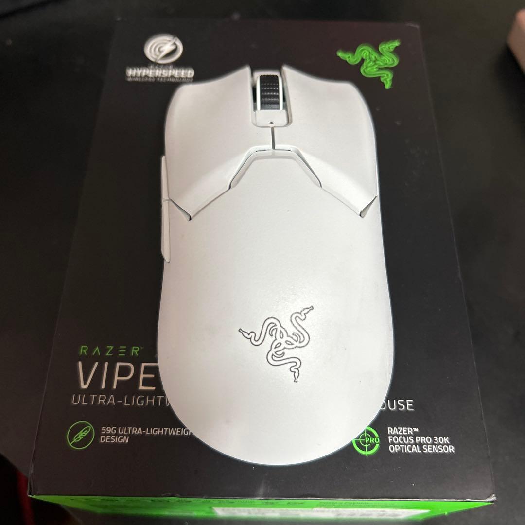 viper v2 pro 8kドングル.マウスソール付き
