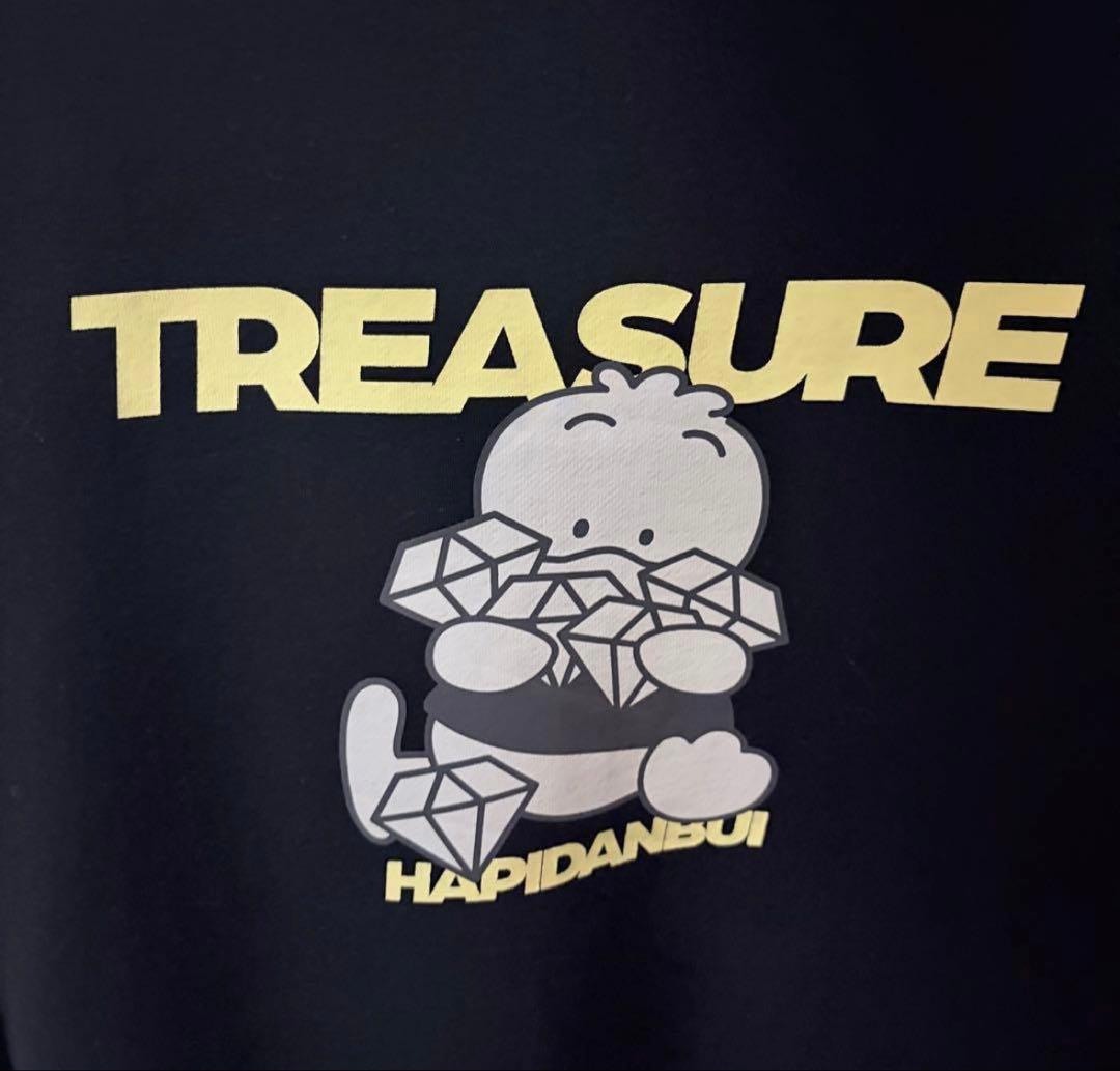 TREASURE ジップアップフーディー あひるのペックル はぴだんぶい