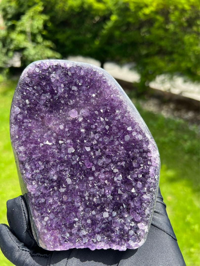 A722 高品質アメジストドーム クラスター ウルグアイ産 パワーストーン