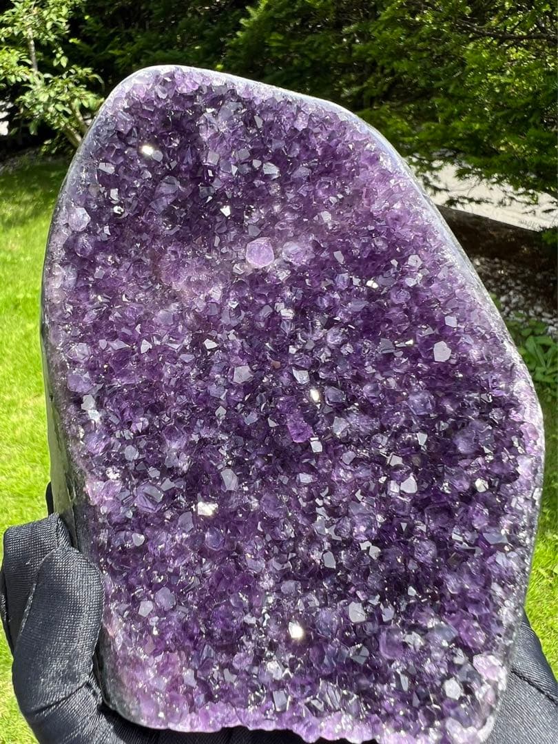 A722 高品質アメジストドーム クラスター ウルグアイ産 パワーストーン