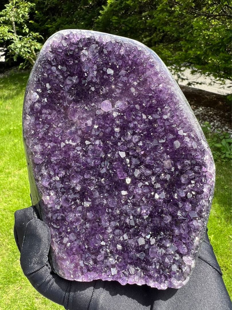 A722 高品質アメジストドーム クラスター ウルグアイ産 パワーストーン