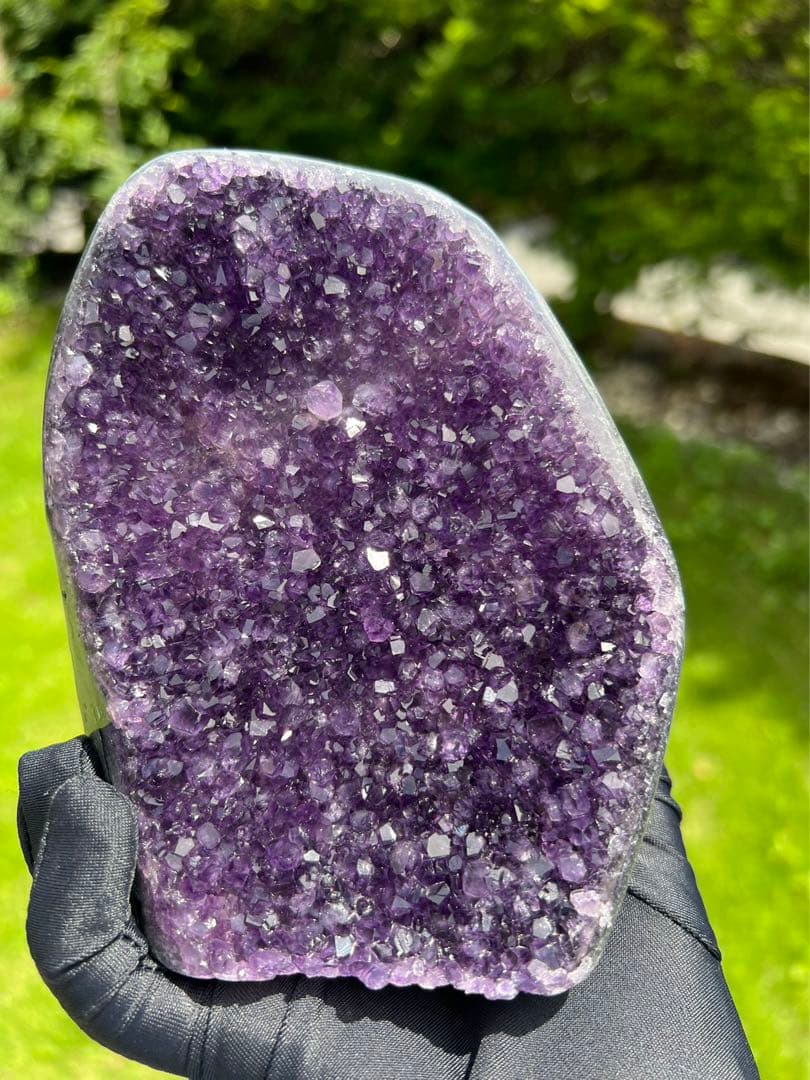 A722 高品質アメジストドーム クラスター ウルグアイ産 パワーストーン